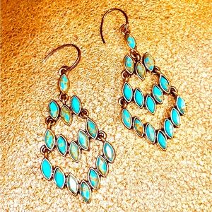 Fossil Threader Earrings